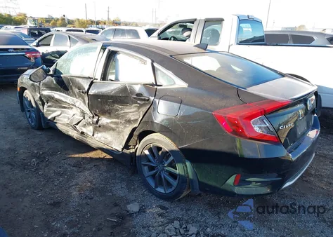 2019 Honda Civic Ex-L из США, поврежденный, VIN 19XFC1F79KE004666